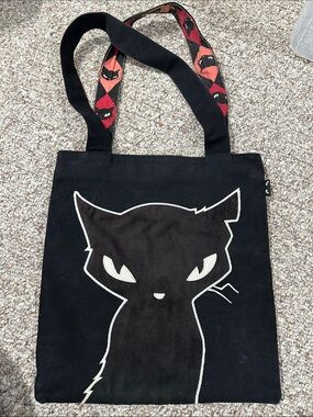 🐈‍⬛ Vintage Emily the Strange Sabbath Black Tote Bag 🐈‍⬛
